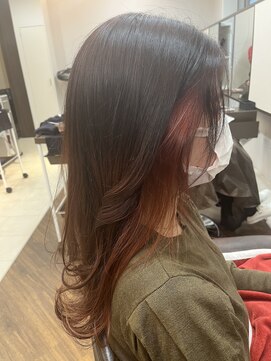 アプシー 三田駅前店(Apsee) ☆インナー春っぽいピンクカラー☆