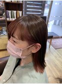 暖色インナーカラー
