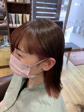 ビューティーショップ ニコ(Beauty shop nicco) 暖色インナーカラー