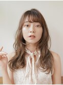 骨格ウェーブ/ゆるふわレイヤーロング/20代30代40代