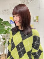 クリアーオブヘアー 栄南店(CLEAR of hair)&nbsp;ボルドーカラー×レイヤーカット
