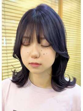 ペッツ(PETZ) 【増田】ダークラベンダーカラー/ブリーチ/ダブルカラー