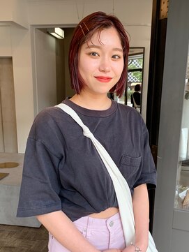 パークレーン アイス イヴェン(park lane ICI yeven) ブリーチなし ボルドーカラー チェリーカラー / akari ◎