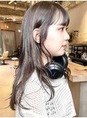【December】就活×ブリーチなし透明感グレージュ◎