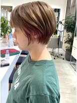 ステアケース 武蔵小杉店(stair:case)&nbsp;大人くびれショート/インナーカラー/白髪ぼかし30代40代50代