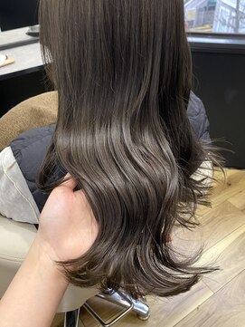 ラグナ(LAGUNA) 【グレージュ/ロング/ブリーチなし/20代/艶カラー】