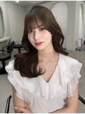 【LICCA 伊崎優李】韓国ヘア/レイヤーカット/前髪/姫カット
