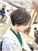 グラデーションショートボブ