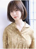 【Topstylist 片山】茨木/柔らかく「きゅっ」と吸い込まれるボブ