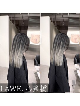 ラヴェ(LAWE.) ホワイトバレイヤージュ