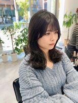 ガリカ 横浜(Gallica) イメチェン小顔顔周りカット似合わせくびれミディアムレイヤー