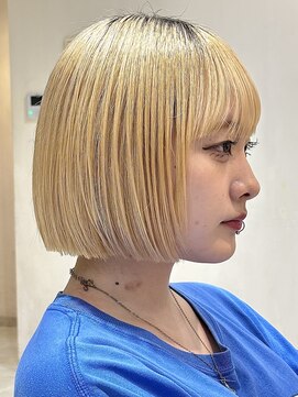 ビューイースト 亀戸 錦糸町(VIEW EAST) 【切りっぱなしボブ/ハイトーンボブ/内巻きボブ/顔周り】
