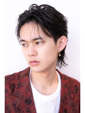 ハバナ 新宿(HAVANA) ソフトツーブロック/刈り上げ/センターパート/ツイスト/ビジネス