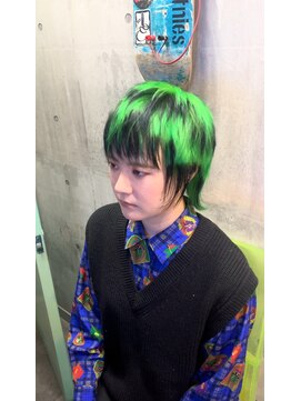 アールイーバイインク 渋谷(Re. by INK.) ウルフカット/レイヤーカット/ブリーチ/髪質改善[渋谷/原宿]