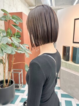 ノエ(noe) ホワイトグレージュ/デジタルパーマ/チェリーブラウン/栄c142