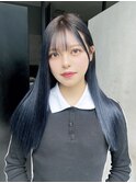 ロング美髪顔周りレイヤー前髪カット_ba511732