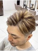 フルハイライト　ホワイトベージュ