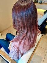 シバ(siba) ブリーチを活かして、ピンクon!!