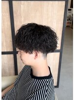 エッジ(EDGE)&nbsp;大分メンズ刈り上げマッシュツイストスパイラルパーマ