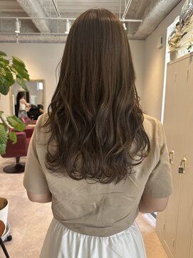 マルフェ 天王寺(marfe) 【marfe】透明感カラー＿ベージュカラー＿オリーブベージュ