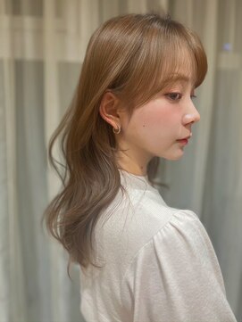 バイエイト(X8) くびれレイヤー×とろみウェーブ×ミルクティーカラー