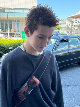 カウンター(COUNTER) メンズスパイキーショート/ピンパーマ 【 初回 \ 12500 】