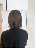 切りっぱなしボブ