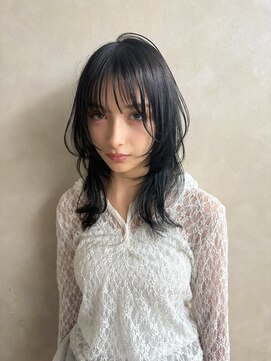 キイ ギンザ(k.e.y GINZA) 暗髪レイヤー