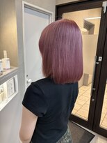 ジゼル 小倉(GiseL)&nbsp;10代／20代/ピンクラベンダー/ブリーチ　かじ