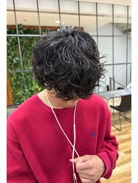 ロックス バイ マグ 松本(rocks BY MAG) 10代20代王道メンズショートマッシュシャドウパーマ