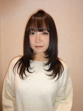ヘアーアンドメイク ビス(HAIR&MAKE bis) 透明感仕込みのココアラベンダー【ココネ】