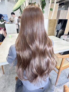 サンク 原宿 表参道(cinq) ヘーゼルベージュヘーゼルグレージュモカベージュオリーブカラー