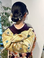 ケファ(Kepa)&nbsp;着物ヘア 下目シニヨン