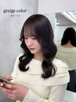 ベレーザ 渋谷(BELEZA)&nbsp;17817黒髪ダークブルーワンホンレイヤー韓国フィンガーウェーブ