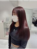 ボルドーカラー
