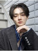 men's/メンズ/リバースセンターパート/ニュアンスパーマ/0403