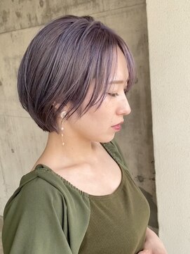 キイヘアーデザイン(key hair design) 小顔ショート【Instagram】@short.kazu.fukuoka