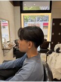 センターパート刈り上げ☆