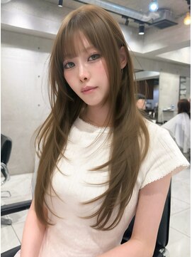 サイン 表参道(SIGN) 20代30代ショートボブレイヤーカット透明感カラー