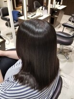 ミック ヘアアンドメイクアップ 高田店(miq Hair&Make up)&nbsp;縮毛矯正/髪質改善ストレート/艶感ヘア/ナチュラルストレート