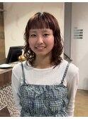 ミディアムパーマ