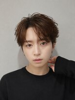オーシャントーキョー 原宿(OCEAN TOKYO)&nbsp;ショートコンマヘアアッシュブラウンナチュラルニュアンスパーマ