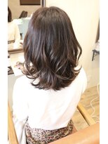 ラピッツヘアデザイン(la Pitt's hair design)&nbsp;暗髪グレージュ☆外ハネ