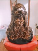 結婚式 ヘアセット