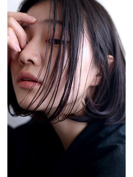 ミラバイグリーン(Mira by green) onelength　bob　×　natural　hair　【大人かわいい】＃5