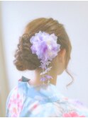 浴衣×まとめ髪◎20代30代40代50代