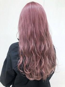 モリオフロムロンドン 大宮店(morio from London) 【morio坪井】ケアブリーチ ×ピンクパープル