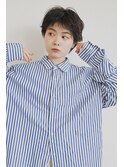 ショートバング×ベリーショート