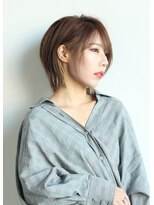 クラン 六甲道(Chlan)&nbsp;小顔耳掛ショート×イヤリングカラー【六甲道/インナーカラー】