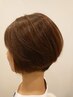 《潤ツヤ》似合わせカット+カラー　￥10780～⇒￥10000